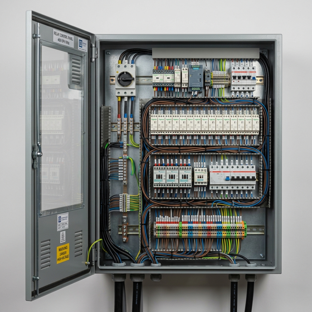Industrial Relay Panels for protection and control